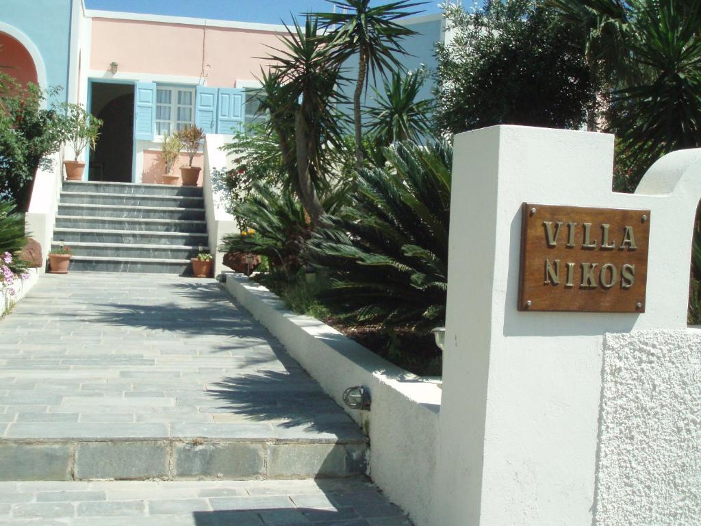 Villa Nikos Karamolegkos Kamari Екстер'єр фото